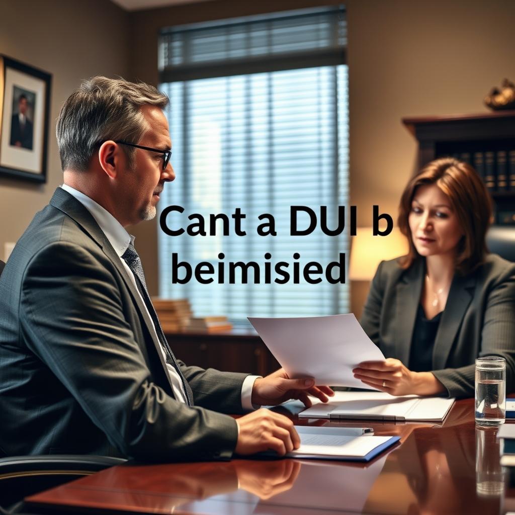 Can a DUI be dismissed in Loudoun County