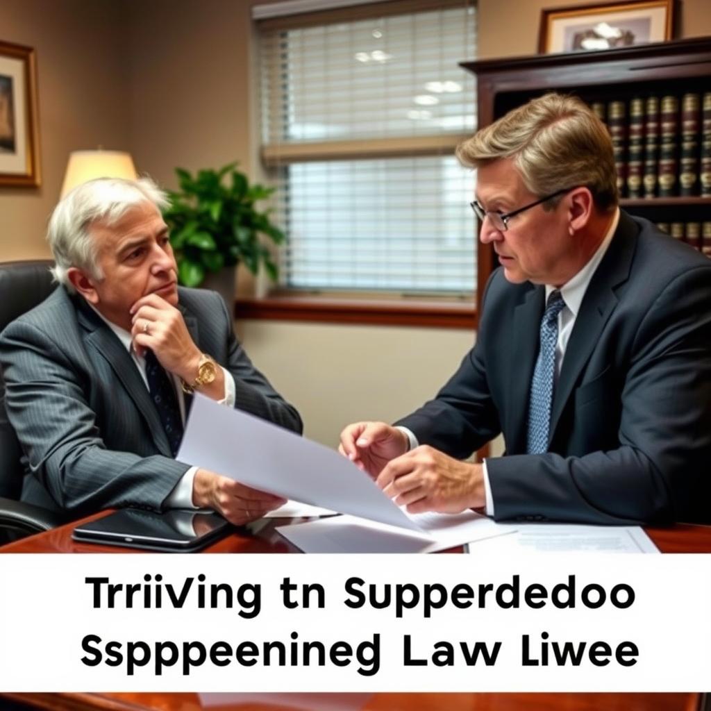 Driving on Suspended License Lawyer Warren County, VA