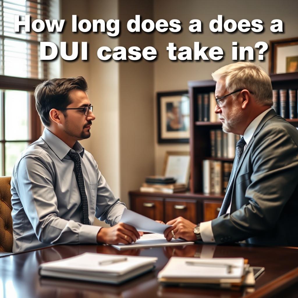 How long does a DUI case take in Culpeper County
