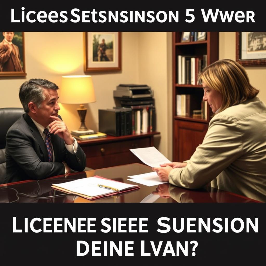License Suspension Defense Lawyer Stafford County, VA